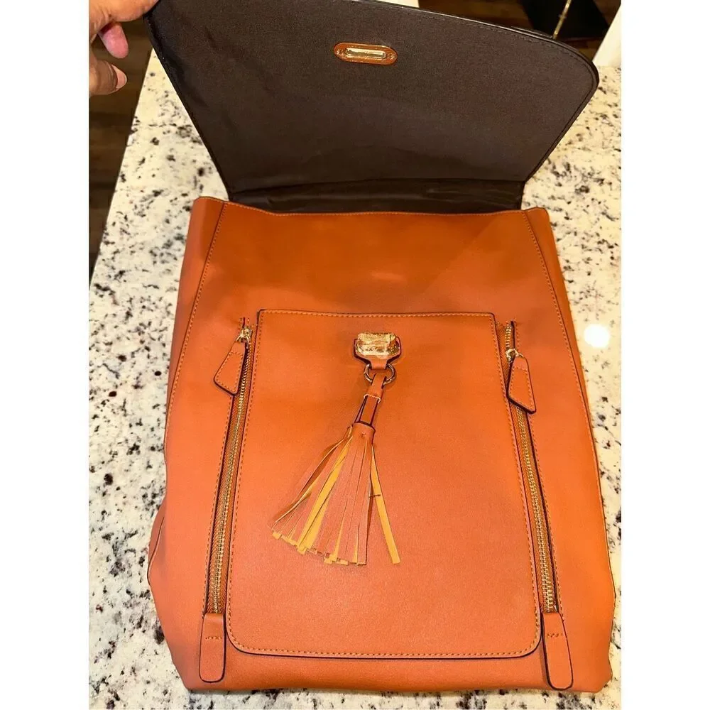 ESTARER Women PU Leather Backpack